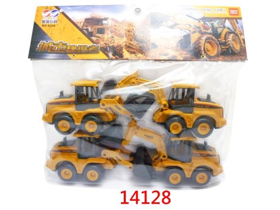 4入袋裝工程車