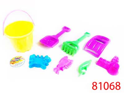 沙灘桶7件組