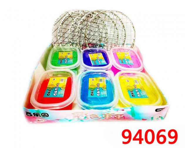 網格水果炸花泥